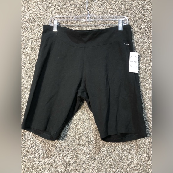 NWT Jockey 9'' Bike Short w/ Wide Waistband Size XL - Picture 2 of 4